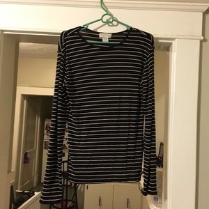 Slinky striped EXPRESS top, Tricot line